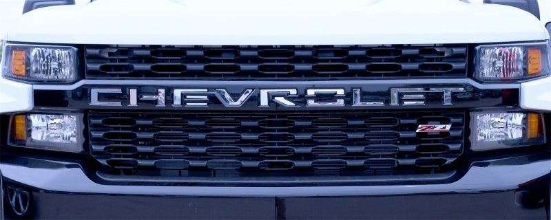 Putco 2020 Chevy Silverado HD - Grille Letters - Stainless Steel Chevrolet Letters
