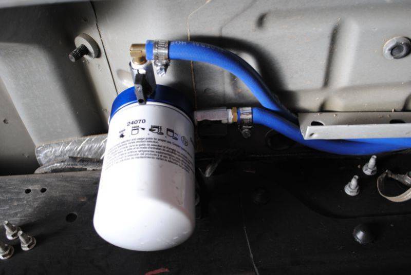 Sinister Diesel 08-10 Ford 6.4L Powerstroke Coolant Filtration System w/ Wix Filter