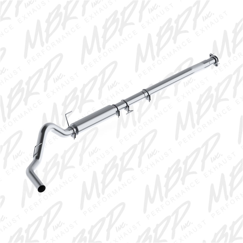 MBRP 2011-2014 Ford Ford F-150 3.5L V6 EcoBoost 4in Cat Back Single Side AL P Series Exhaust