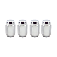 Load image into Gallery viewer, McGard Hex Lug Nut (Cone Seat) M12X1.5 / 13/16 Hex / 1.5in. Length (4-Pack) - Chrome