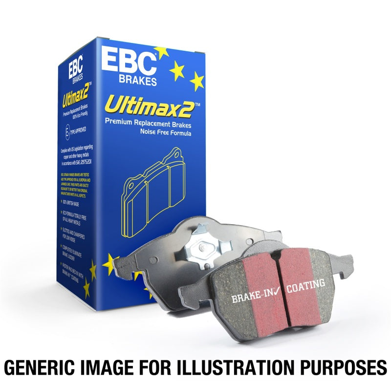 EBC 12+ Chrysler Town & Country 3.6 Ultimax2 Front Brake Pads