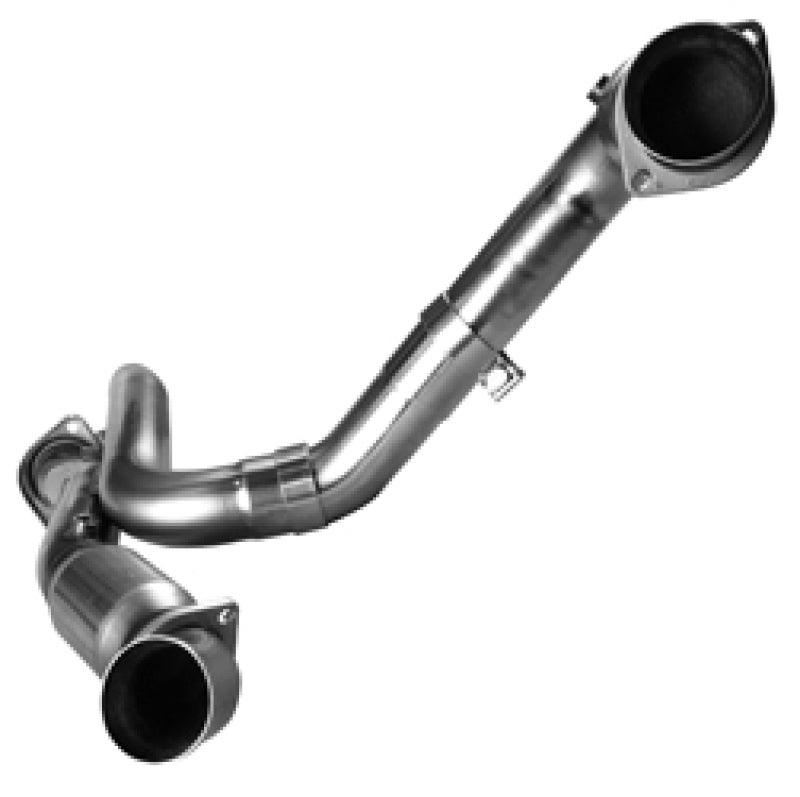 Kooks 01-06 GM 1500 Series Truck 3in GREEN Cat Dual Conn. Pipes that go to OEM Out. SS