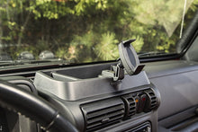 Load image into Gallery viewer, Rugged Ridge Dash Multi-Mount W/Phone Holder 97-06 Jeep Wrangler