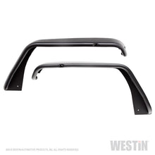 Load image into Gallery viewer, Westin 18-20 Jeep Wrangler JL / 20 Gladiator Tube Fenders - Front - Textured Black