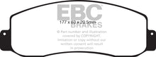 Load image into Gallery viewer, EBC 05-07 Ford F250 (inc Super Duty) 5.4 (2WD) Extra Duty Front Brake Pads