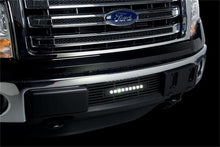 Load image into Gallery viewer, Putco 11-14 Ford F-150 - EcoBoost Bumper Grille Inserts - Black SS Bar and 10in Luminix Light Bar