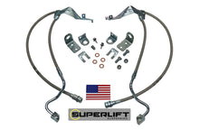 Load image into Gallery viewer, Superlift 05-07 Ford F-250/F-350 w/ 4-8in Lift Kit (Pair) Bullet Proof Brake Hoses