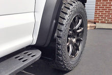 Load image into Gallery viewer, Rally Armor 17-20 Ford F-150 Raptor Black UR Mud Flap w/ Silver Logo