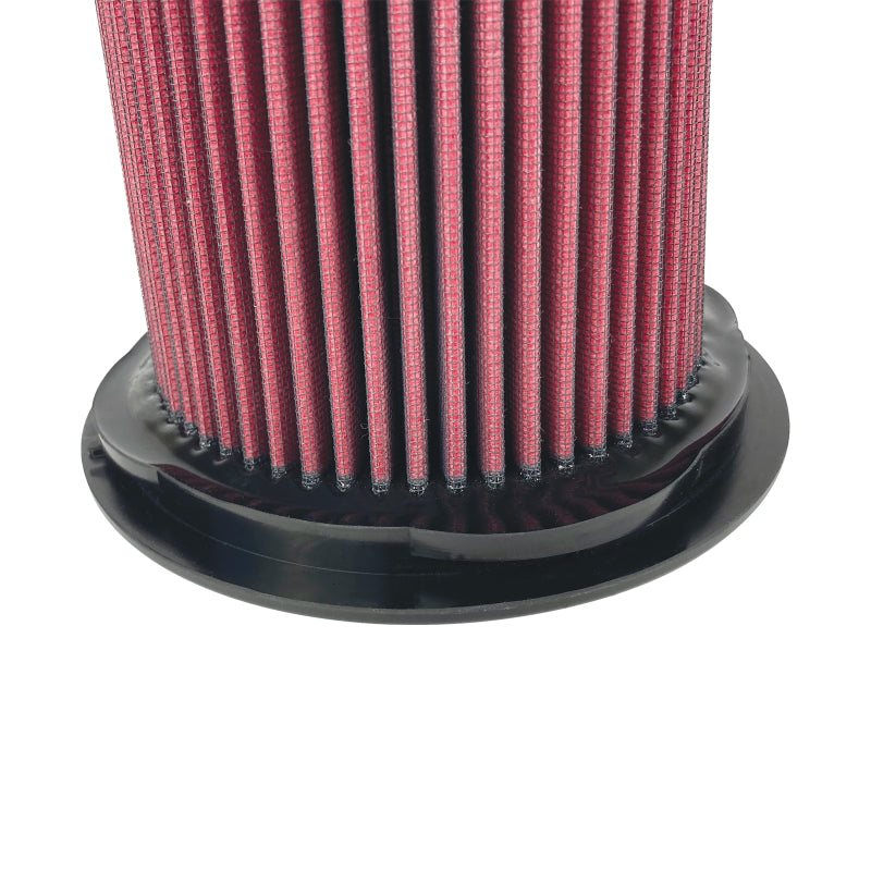 Injen 8-Layer Oiled Cotton Gauze Air Filter 5in Flange ID 8in Base/ 7.9in Height/ 5.3in Inertia Top