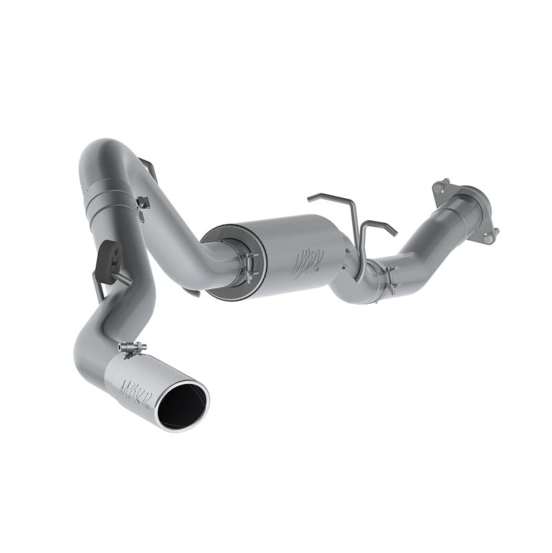 MBRP 07-10 Chevy/GMC 2500HD PU 6.0L V8 3.5in Single Side Exit Alum Cat Back Perf Exhaust