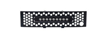 Load image into Gallery viewer, Putco 11-14 Ford F-150 EcoBoost SS Black Punch Bumper Grille Insert w/ 10in Luminix Light Bar