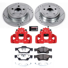 Load image into Gallery viewer, Power Stop 11-17 Dodge Durango Rear Z36 Truck &amp; Tow Brake Kit w/Calipers