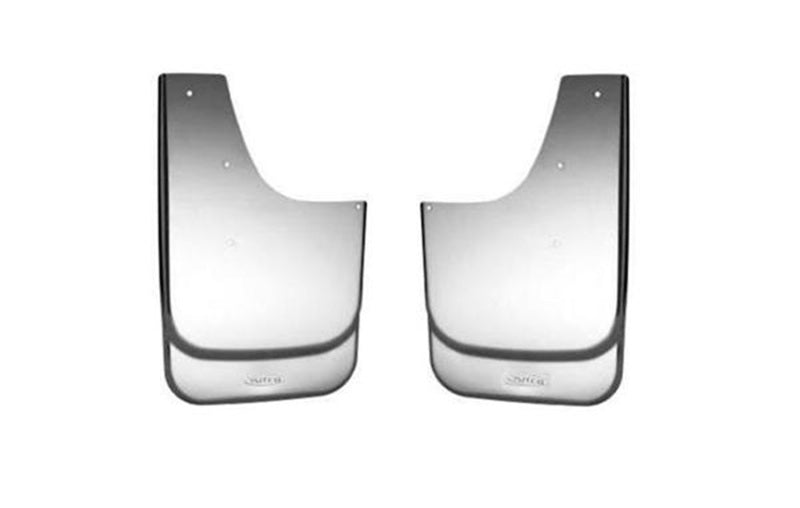 Putco Universal - Set of 2 (Can Be Used on Front or Rear) 17.71in x 11.95in Form Fitted Mud Skins