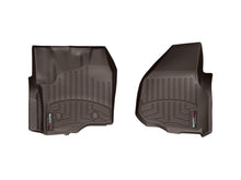 Load image into Gallery viewer, WeatherTech 2012-2016 Ford F-250/F-350/F-450/F-550 Front FloorLiner - Cocoa