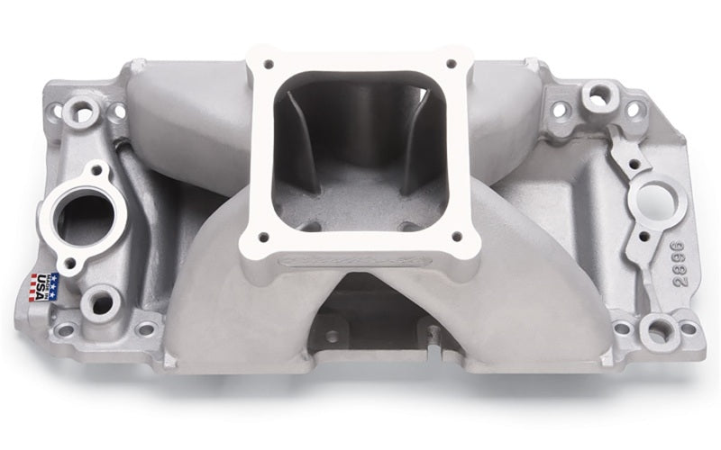 Edelbrock Manifold BB Chevy Short Deck Super Victor II (565) CNC Port-Matched for 60409 CNC Heads