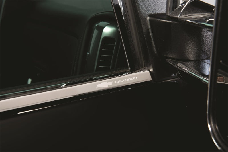 Putco 14-14 Chevrolet Silverado HD - Crew Cab - Stainless Steel Window Trim