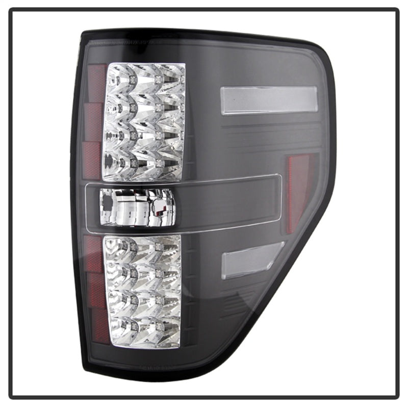 Spyder Ford F150 09-14 LED Tail Lights Black ALT-YD-FF15009-LED-BK
