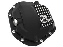 Load image into Gallery viewer, aFe Pro Series Dana 60 Front Differential Cover Black w/ Machined Fins 17-20 Ford Trucks (Dana 60)