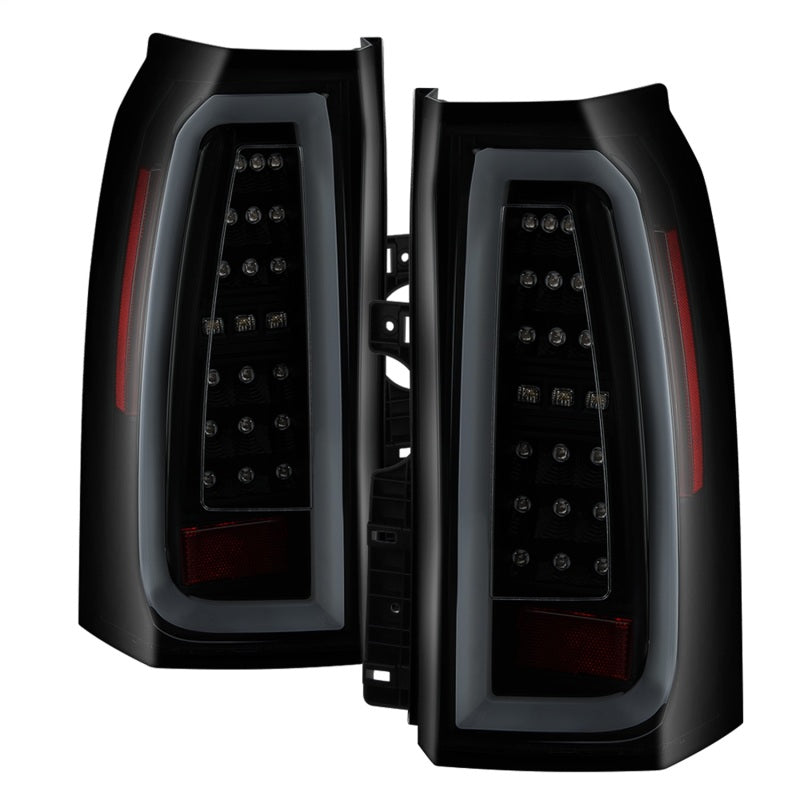 Spyder Chevy Tahoe / Suburban 15-17 LED Tail Lights - Black Smoke (ALT-YD-CTA15-LED-BSM)