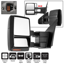 Load image into Gallery viewer, Xtune Ford F150 07-14 Power Heated Amber LED Signal Telescoping Mirror Left MIR-FF15007S-PWH-AM-L