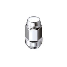 Load image into Gallery viewer, McGard Hex Lug Nut (Cone Seat Bulge Style) M14X1.5 / 13/16 Hex / 1.945in. Length (4-Pack) - Chrome