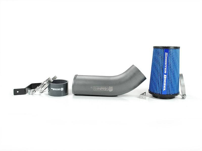 Sinister Diesel 99.5-03 Ford 7.3L Powerstroke Cold Air Intake - Gray