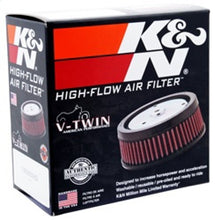 Load image into Gallery viewer, K&amp;N S&amp;S FILTER 6in OD x 4-5/8in ID x 2-3/16in H Replacement Filter for Harley Davidson