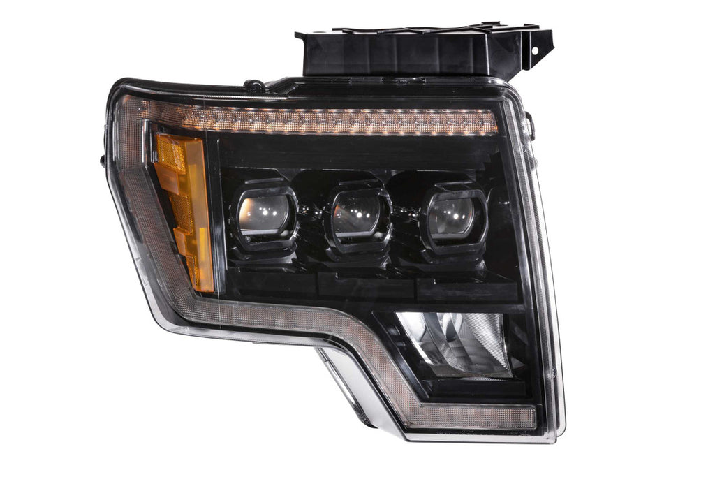 Morimoto XB LED Headlights: Ford F150 (09-14) (Pair / ASM Amber DRL)