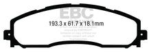 Load image into Gallery viewer, EBC 13+ Ford F250 (inc Super Duty) 6.2 (2WD) Yellowstuff Rear Brake Pads