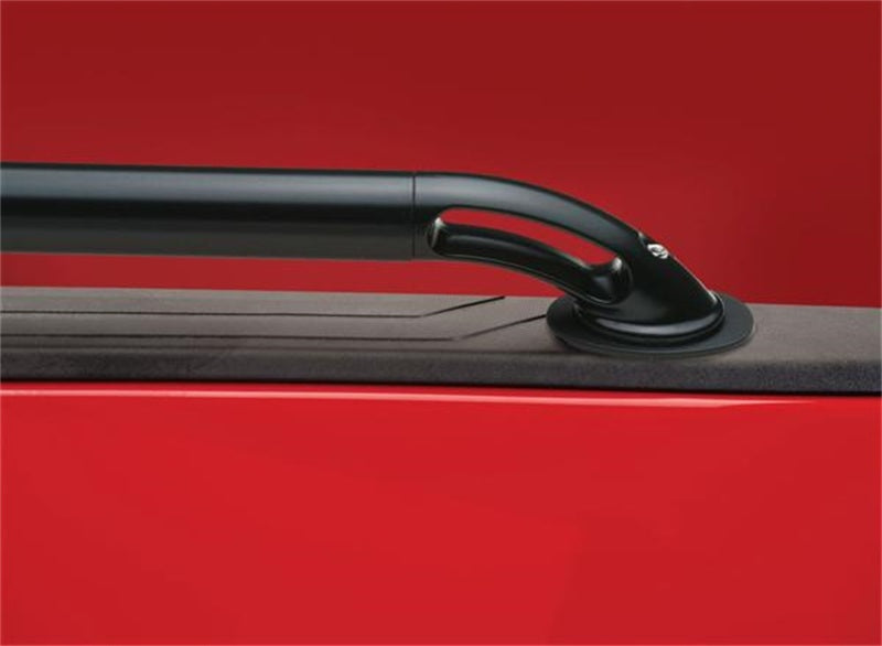 Putco 15-19 Chevy Silv HD 8ft Bed (Does not Fit Dually Bed) Locker Side Rails - Black Powder Coated
