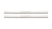 Load image into Gallery viewer, Putco 2020 GMC Sierra LD/HD Fits Double Cab and Regular Cab (2pc) w/ GMC Etching SS Door Sills