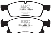Load image into Gallery viewer, EBC 11+ Dodge Durango 3.6 Extra Duty Front Brake Pads