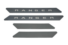 Load image into Gallery viewer, Putco 19-20 Ford Ranger SuperCrew - w/ RANGER Etching (4pcs) Black Platinum Door Sills