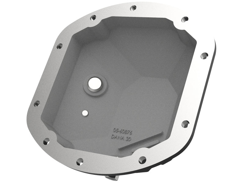 aFe Street Series Dana 30Front Differential Cover Black w/ Machined Fins 97-18 Jeep Wrangler