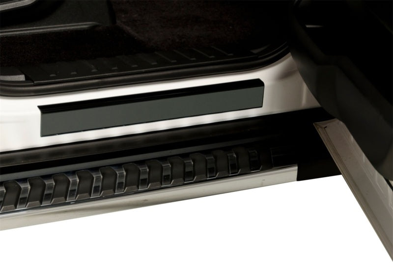 Putco 14-18 Chevy Silverado LD - Regular Cab (4pcs) Black Platinum Door Sills