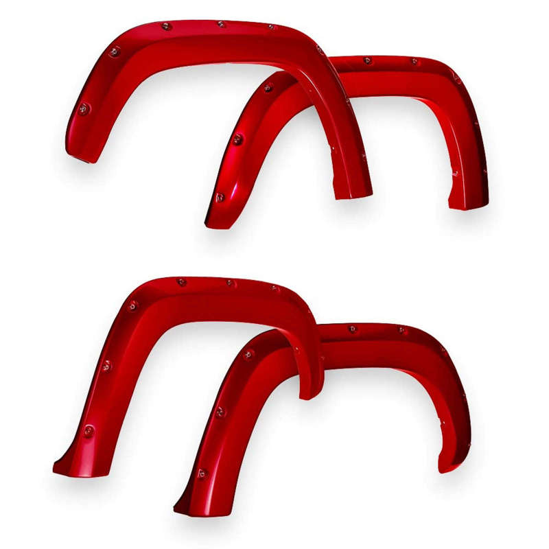 EGR 2018 Ford F150 Bolt-On Look Color Match Fender Flares - Set - Race Red