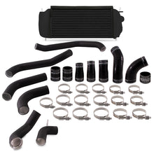 Load image into Gallery viewer, Mishimoto 2017+ Ford F150 3.5L EcoBoost Performance Intercooler Kit - Black Cooler Black Pipes