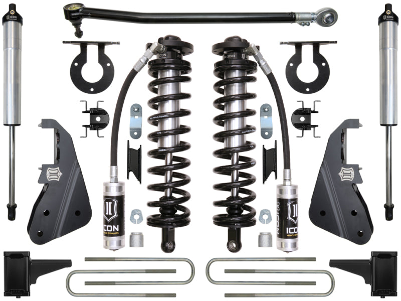 ICON 2017+ Ford F-250/F-350 4-5.5in Stage 2 Coilover Conversion System