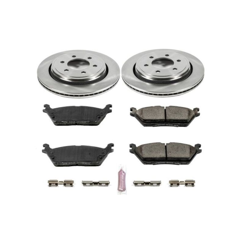 Power Stop 15-17 Ford F-150 Rear Autospecialty Brake Kit
