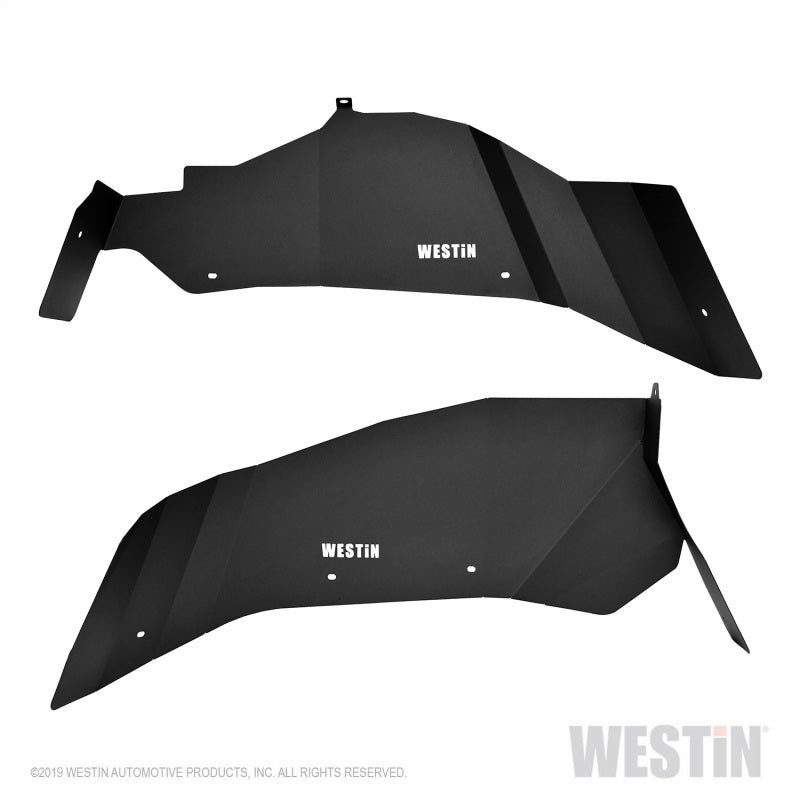 Westin 18-20 Jeep Wrangler JK Inner Fenders - Rear - Textured Black