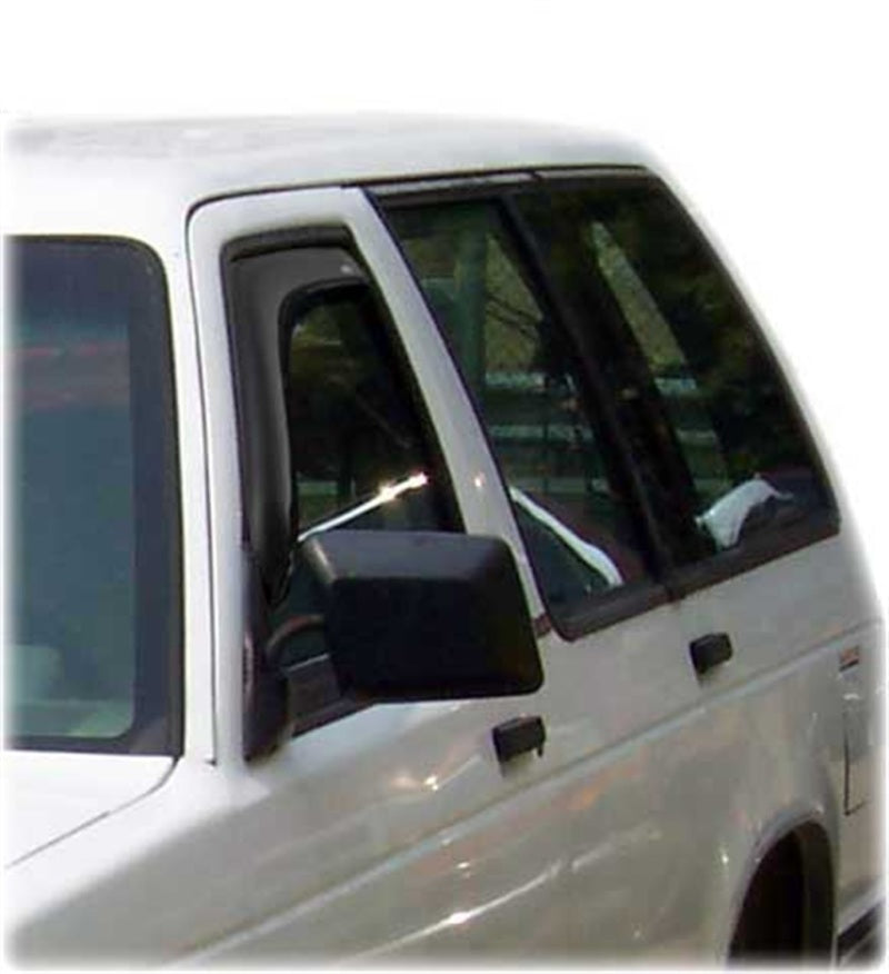 AVS 80-96 Ford Bronco Standard Cab Ventvisor In-Channel Window Deflectors 2pc - Smoke