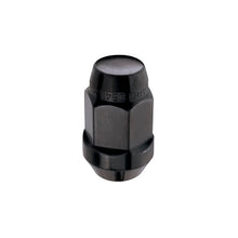 Load image into Gallery viewer, McGard Hex Lug Nut (Cone Seat Bulge Style) M12X1.5 / 3/4 Hex / 1.45in. Length (4-Pack) - Black