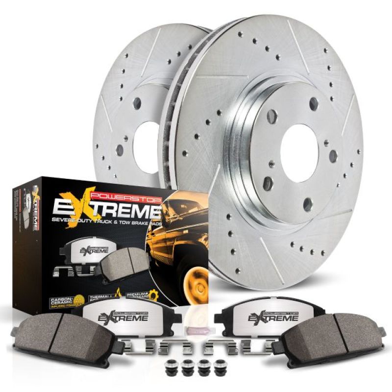 Power Stop 97-00 Ford Expedition Rear Z36 Truck & Tow Brake Kit