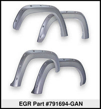 Load image into Gallery viewer, EGR 2019 Chevy 1500 Color Match Style Fender Flare - Set - Switchblade Silver