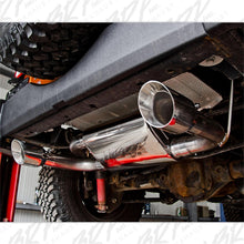 Load image into Gallery viewer, MBRP 07-14 Jeep Wrangler/Rubicon 3.6L/3.8L V6 Axle-Back Dual Rear Exit Aluminum Performance Exhuast