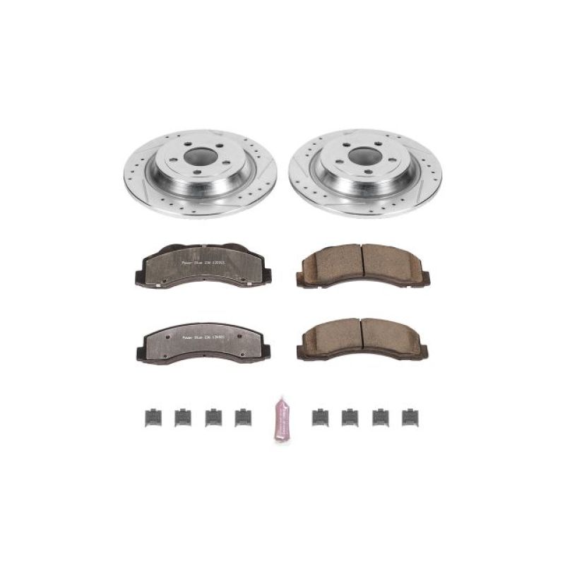 Power Stop 15-17 Ford F-150 Rear Z36 Truck & Tow Brake Kit