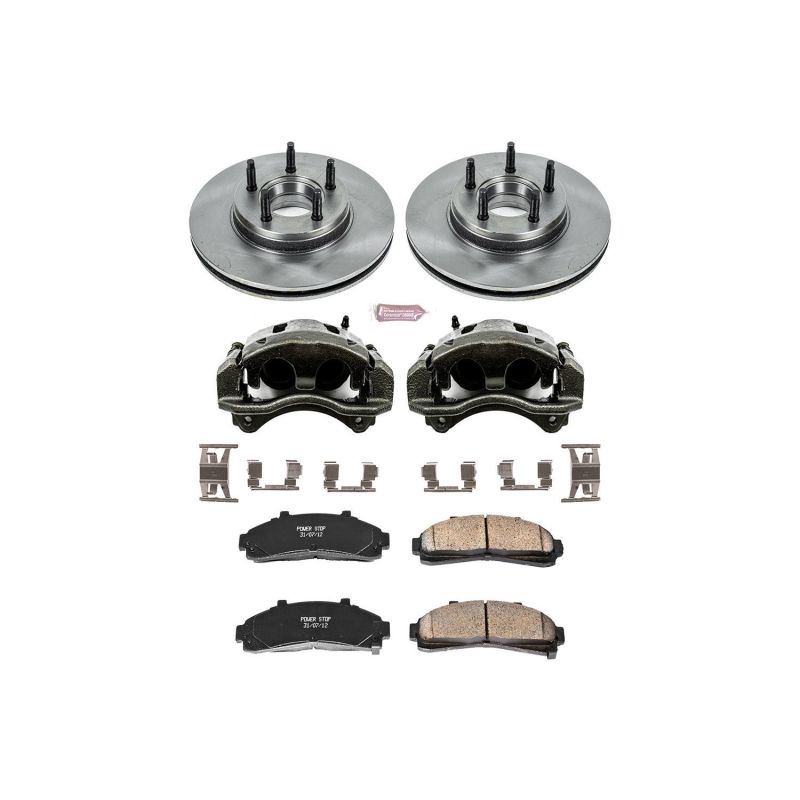 Power Stop 95-97 Ford Ranger Front Autospecialty Brake Kit w/Calipers