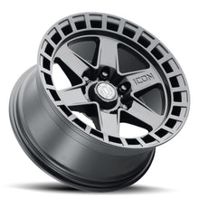 Load image into Gallery viewer, ICON Raider 17x8.5 6x135 6mm Offset 5in BS Satin Black Wheel