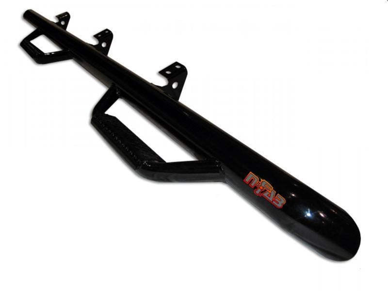 N-Fab Nerf Step 95-04 Toyota Tacoma Ext. Cab 6ft Bed - Gloss Black - W2W - 3in