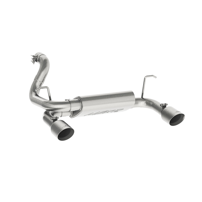 MBRP 2018+ Jeep Wrangler (JL) 3.6L V6 Dual Rear Exit Axle Back T409 Exhaust System